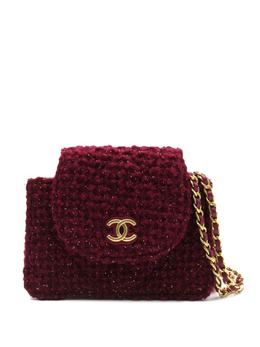 CHANEL Pre-Owned: Красная сумка через плечо 