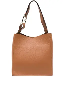 Furla: Коричневая сумка 
