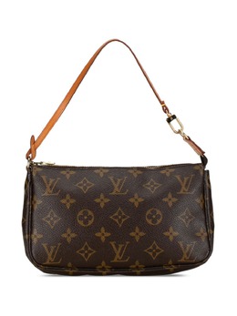 Louis Vuitton Pre-Owned: Коричневая сумка 