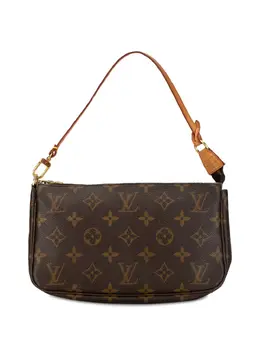 Louis Vuitton Pre-Owned: Коричневая сумка 