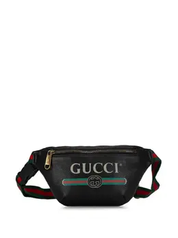 Gucci Pre-Owned: Чёрная сумка 