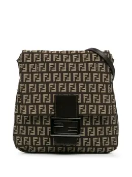 Fendi Pre-Owned: Коричневая сумка через плечо 