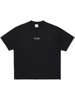 Marcelo Burlon County of Milan: Чёрная футболка 