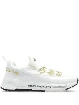 Versace Jeans Couture: Белые кроссовки 