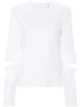 Helmut Lang: Белая футболка 