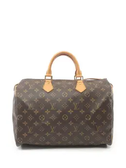 Louis Vuitton Pre-Owned: Коричневая сумка 