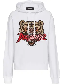 DSQUARED2: Белая толстовка 