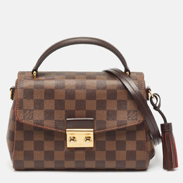 Louis Vuitton: Коричневая сумка 