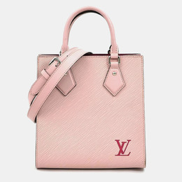 Louis Vuitton: Розовая сумка-шоппер 