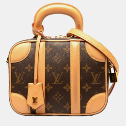 Louis Vuitton: Коричневая сумка 