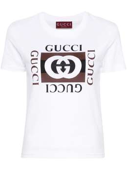 Gucci: Хлопковая футболка 