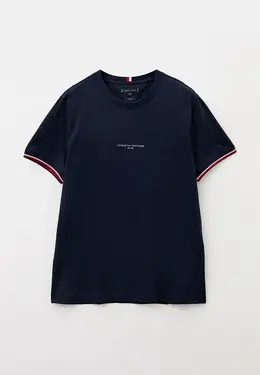 Tommy Hilfiger: Синяя футболка 