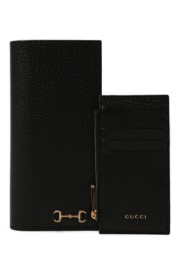 Gucci: Чёрный кошелёк 