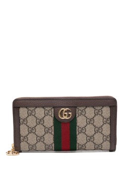 Gucci: Бежевый кошелёк  Double G