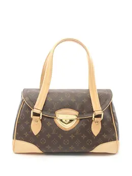 Louis Vuitton Pre-Owned: Коричневая сумка-шоппер 