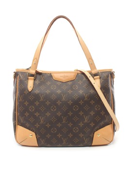 Louis Vuitton Pre-Owned: Коричневая сумка-шоппер