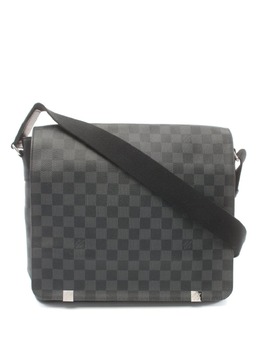 Louis Vuitton Pre-Owned: Чёрная сумка 