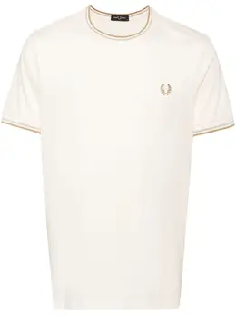 Fred Perry: Хлопковая футболка 