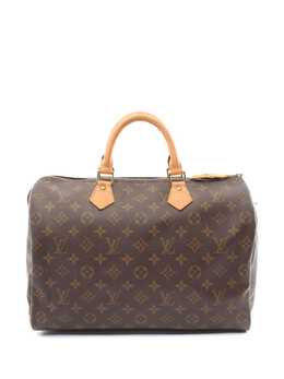 Louis Vuitton Pre-Owned: Коричневая сумка-шоппер 