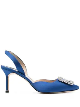 Manolo Blahnik: Голубые туфли 