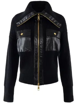 Elisabetta Franchi: Чёрный кардиган 