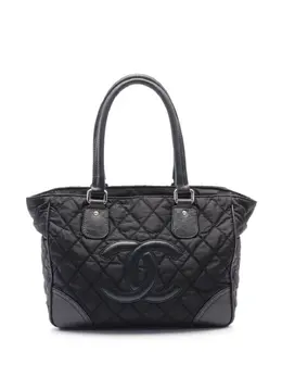 CHANEL Pre-Owned: Чёрная сумка 