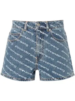 Alexander Wang: Джинсовые шорты 