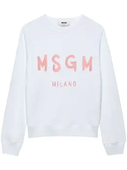 MSGM: Свитшот с принтом 