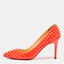 Christian Louboutin: Розовые туфли  Pigalle