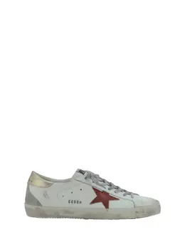 Golden Goose: Белые кроссовки  Super Star