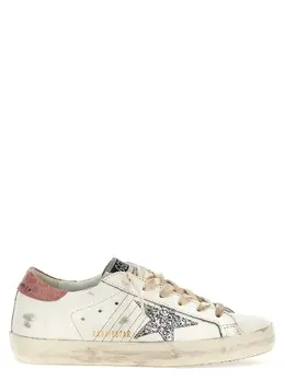 Golden Goose: Белые кроссовки  Superstar sneakers