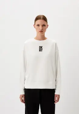 DKNY: Белый свитшот 