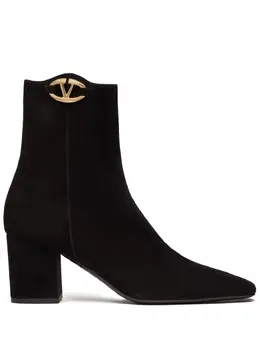 Valentino Garavani: Чёрные ботинки 