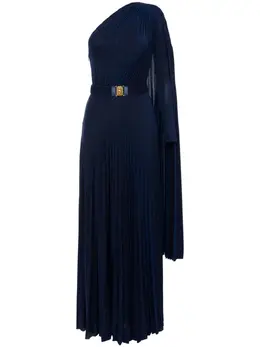 Elisabetta Franchi: Плиссированное платье 