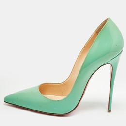 Christian Louboutin: Зелёные туфли  So Kate