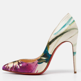 Christian Louboutin: Многоцветные туфли  Pigalle