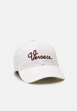 Versace: Белая кепка 