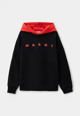 Marni: Чёрная толстовка 