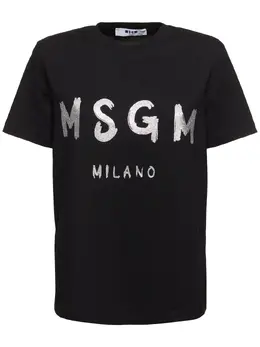 MSGM: Хлопковая футболка 