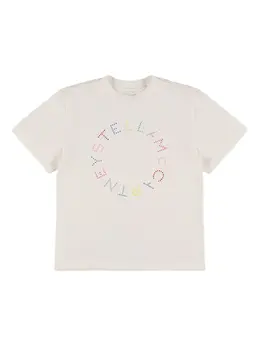 STELLA MCCARTNEY KIDS: Хлопковая футболка 