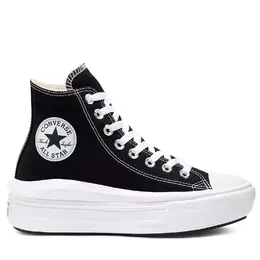 Converse: Чёрные кеды  Chuck Taylor All Star Move