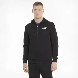 PUMA: Чёрная толстовка  Ess