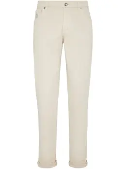 Brunello Cucinelli: Светлые джинсы 