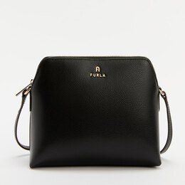 Furla: Чёрная сумка 