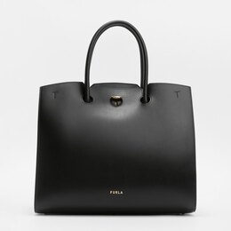 Furla: Чёрная спортивная сумка 