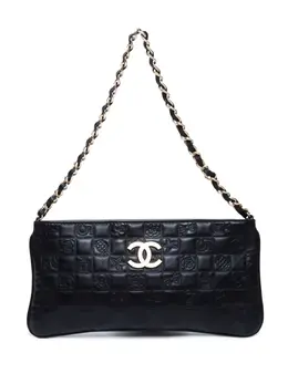 CHANEL Pre-Owned: Чёрная сумка 