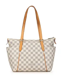 Louis Vuitton Pre-Owned: Коричневая сумка-шоппер 