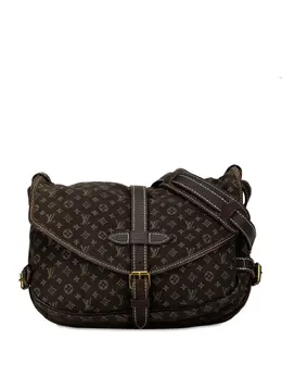 Louis Vuitton Pre-Owned: Коричневая сумка через плечо 