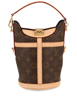 Louis Vuitton Pre-Owned: Коричневая сумка 