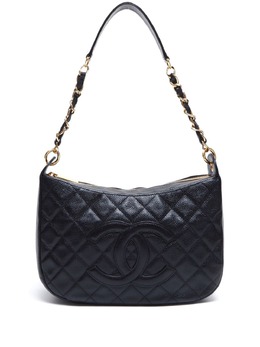 CHANEL Pre-Owned: Чёрная сумка 
